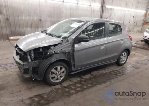 2015 Mitsubishi Mirage Es z USA, uszkodzony, nr VIN ML32A4HJ8FH044609